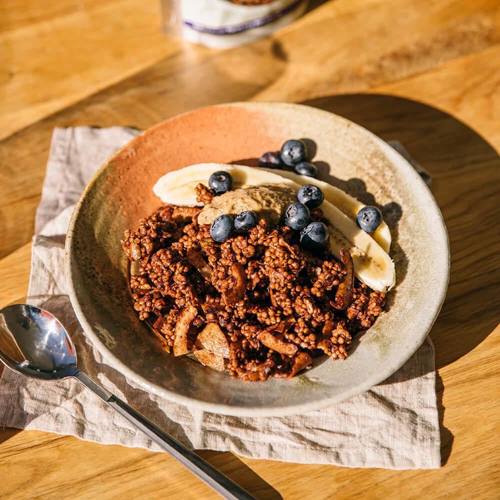 Gluten Free Cacao Coconut Granola