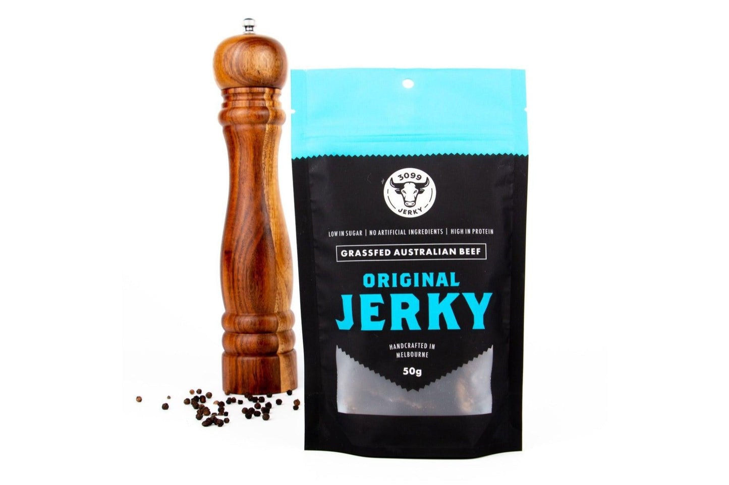 3099 Jerky - 50g - Whisked.net.au