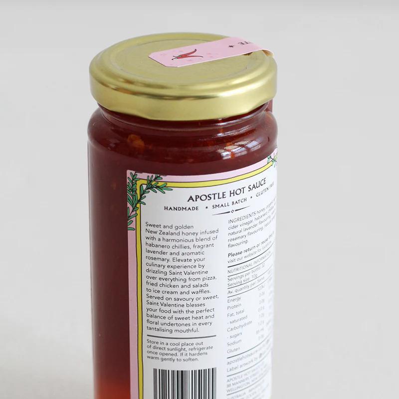 Apostle - Saint Valentine Lavender & Rosemary Hot Honey - 320g - Whisked.net.au