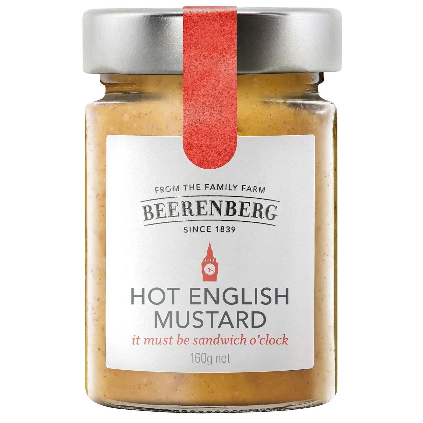 Beerenberg - Hot English Mustard - 160g - Whisked.net.au