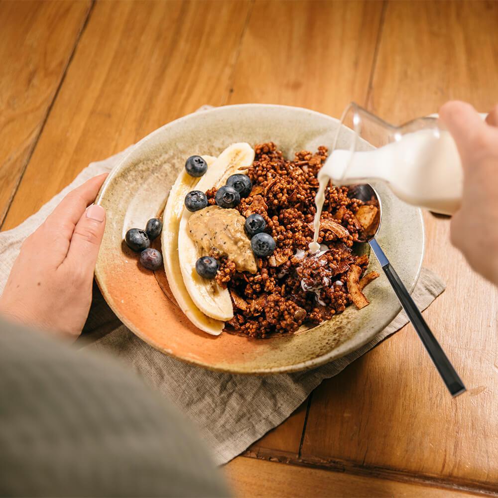 Gluten Free Cacao Coconut Granola
