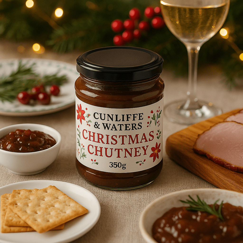 Cunliffe & Waters - Christmas Chutney - 350g π - Whisked.net.au
