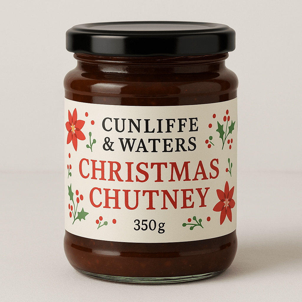 Cunliffe & Waters - Christmas Chutney - 350g π - Whisked.net.au