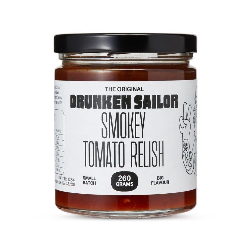 Drunken Sailor Canning Co - Smokey Tomato Relish - Whisked.net.au