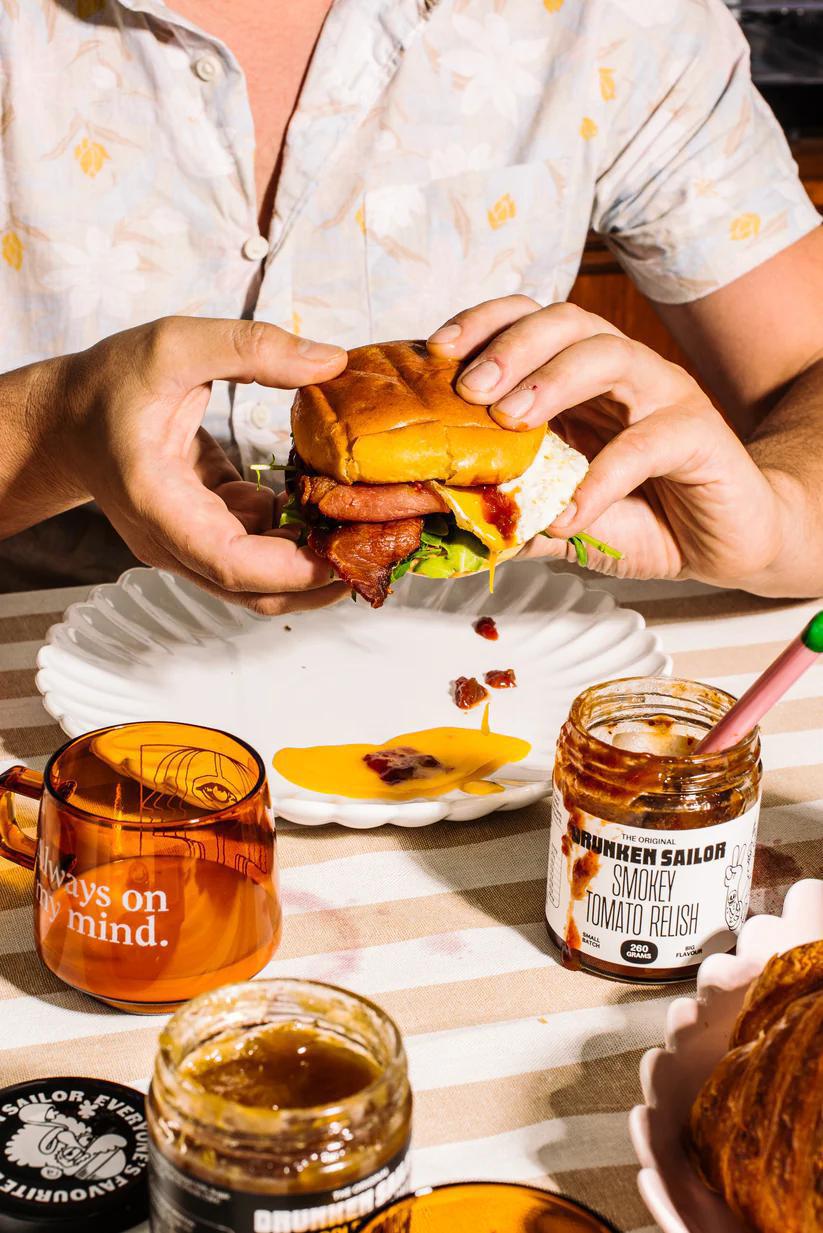 Drunken Sailor Canning Co - Smokey Tomato Relish - Whisked.net.au