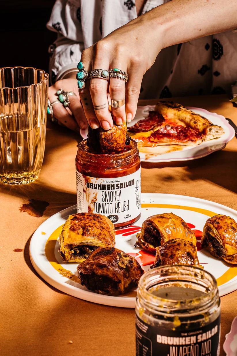 Drunken Sailor Canning Co - Smokey Tomato Relish - Whisked.net.au
