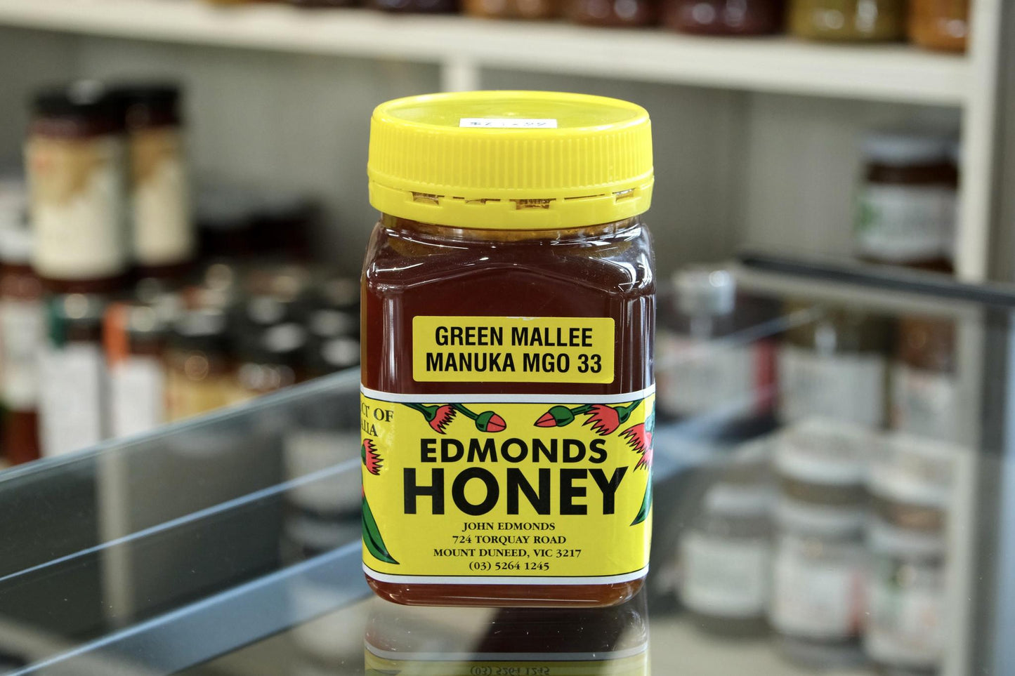Edmonds Honey Green Mallee Manuka MGO 33 - Whisked.net.au