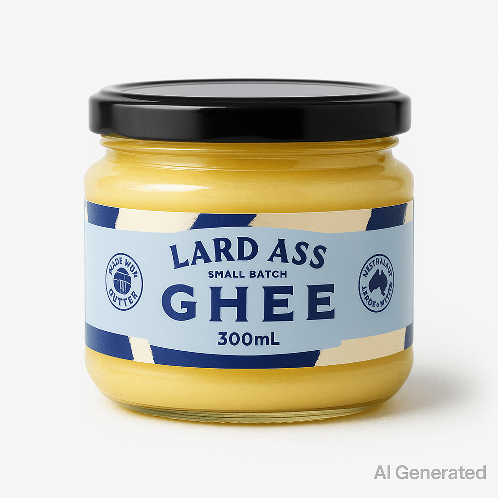 Lard Ass – Australian Grass - Fed Ghee – 300 mL (Clarified Butter) - Whisked.net.au