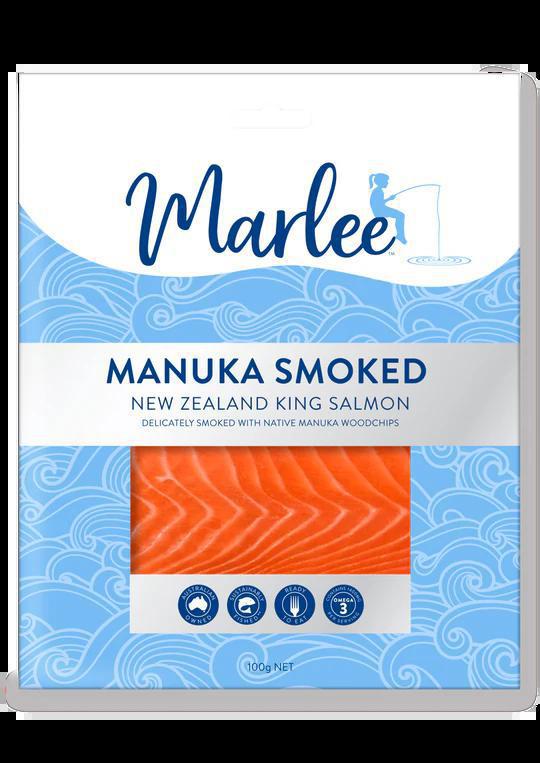 Marlee Manuka Smoked King Salmon - Whisked.net.au