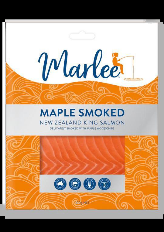 Marlee Maple Smoked King Salmon - Whisked.net.au
