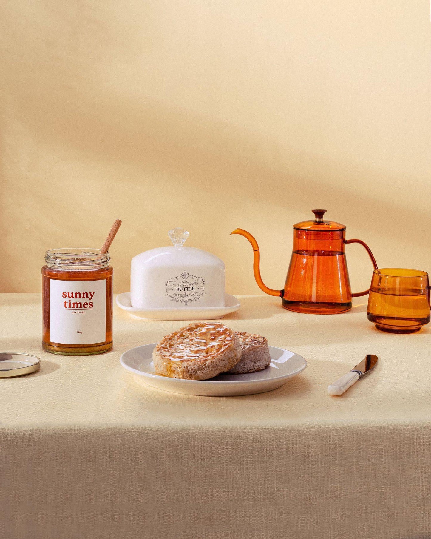 Sunny Times Raw Honey 380g - Whisked.net.au