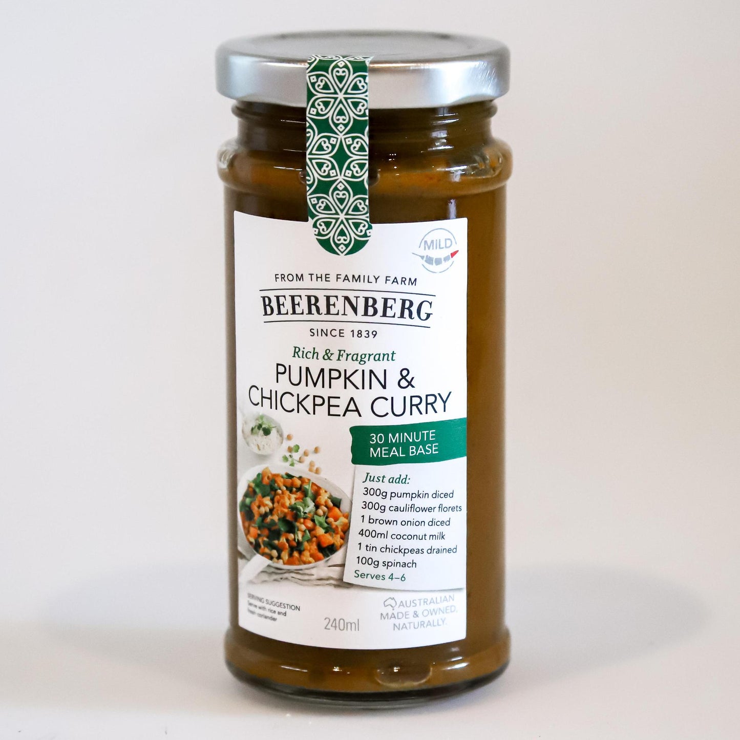 Pumpkin & Chickpea Curry