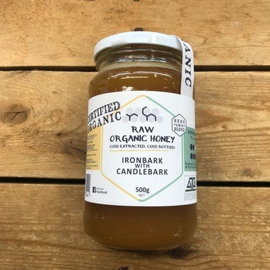 Organic Ironbark with Candlebark