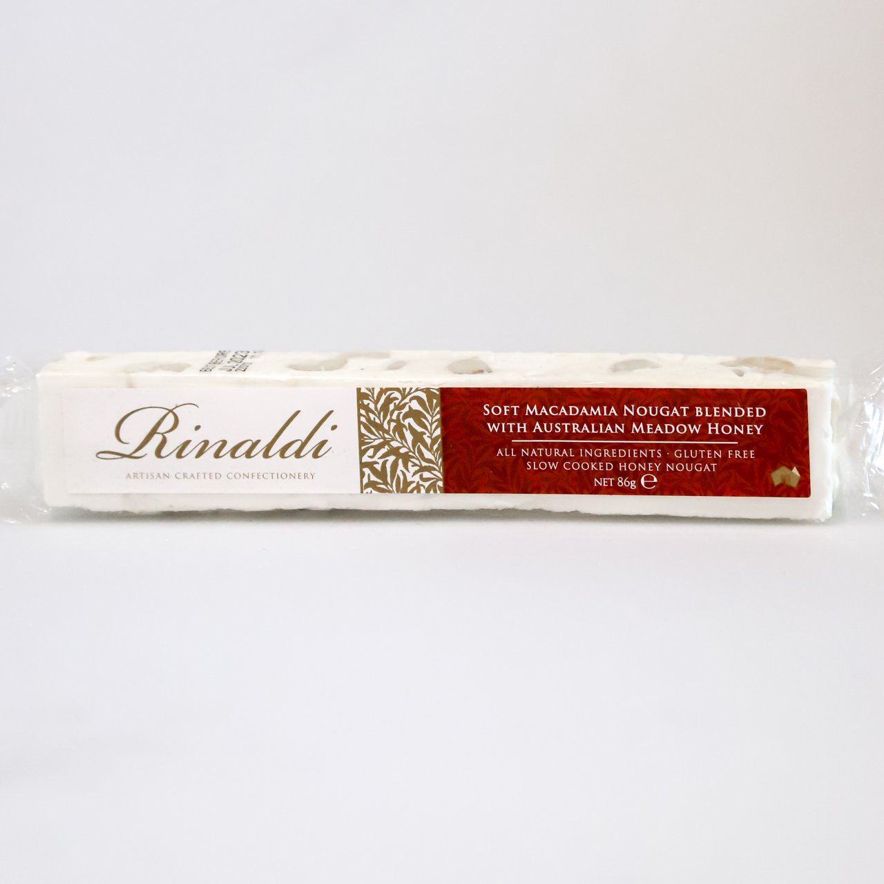 Soft Macadamia Nougat with Meadow Honey