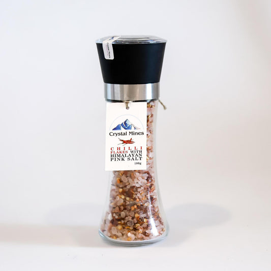 Chilli Flakes With Himalayan Pink Salt - Whisked.net.au