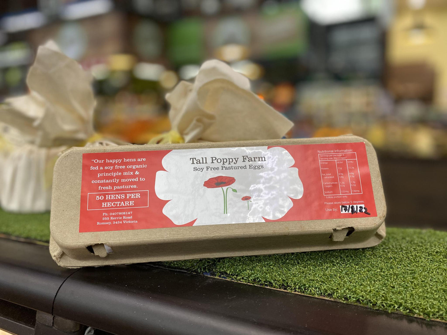 Tall Poppy Farm - Organic, Soy Free & Pastured Eggs - Whisked.net.au