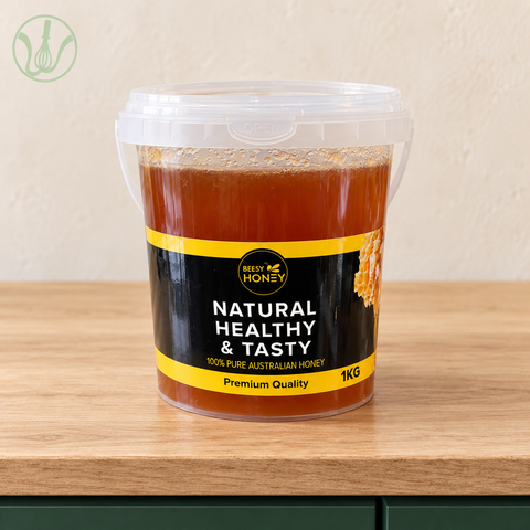 Beesy Honey - 100% Pure Australian Honey - 1kg 🍯 | Natural, Healthy & Tasty | Echuca, VIC