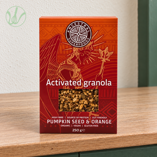 Ancestral Superfoods - Organic Activated Granola Pumpkin Seeds & Orange 250g