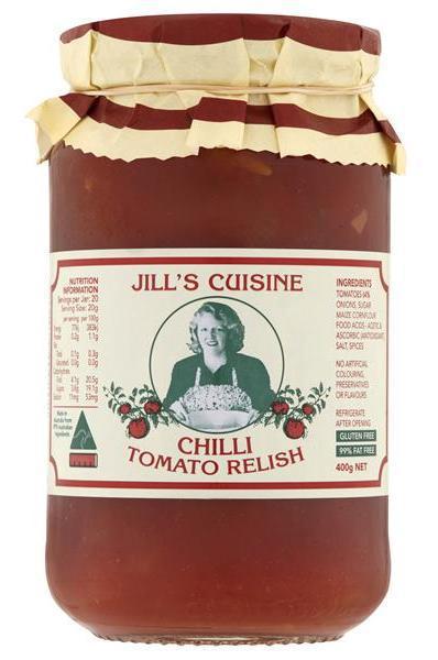 Jill's Cuisine Traditional Chilli Tomato Relish