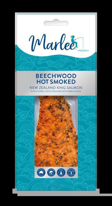 Marlee Hot Smoked Beechwood King Salmon