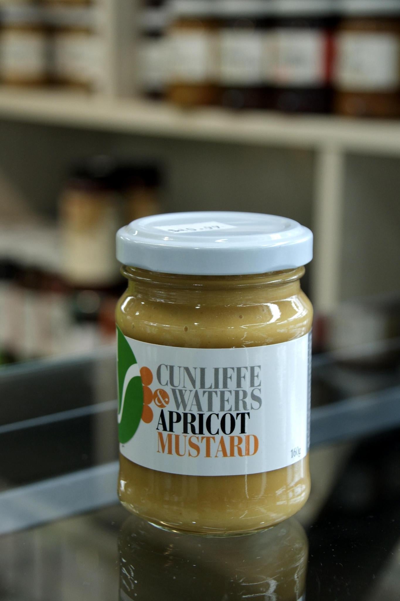 Cunliffe & Waters – Apricot Mustard - 160g - Whisked.net.au