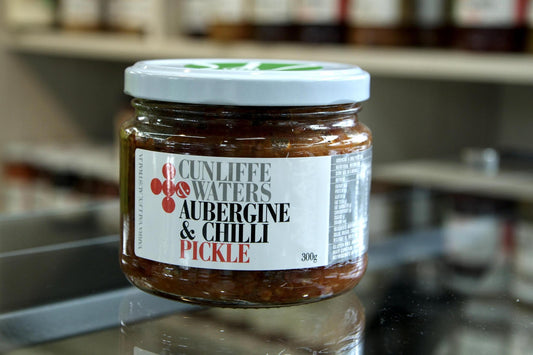 Cunliffe & Waters - Aubergine & Chilli Pickle - 300g - Whisked.net.au
