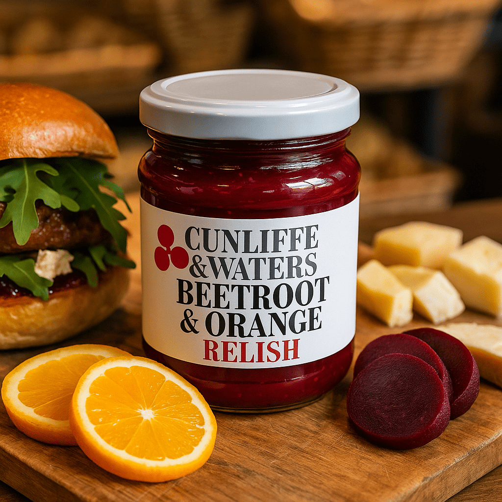 Cunliffe & Waters - Beetroot & Orange Relish - 260g - Whisked.net.au