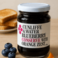 Cunliffe & Waters – Blueberry Conserve with Orange Zest – 290g - Whisked.net.au