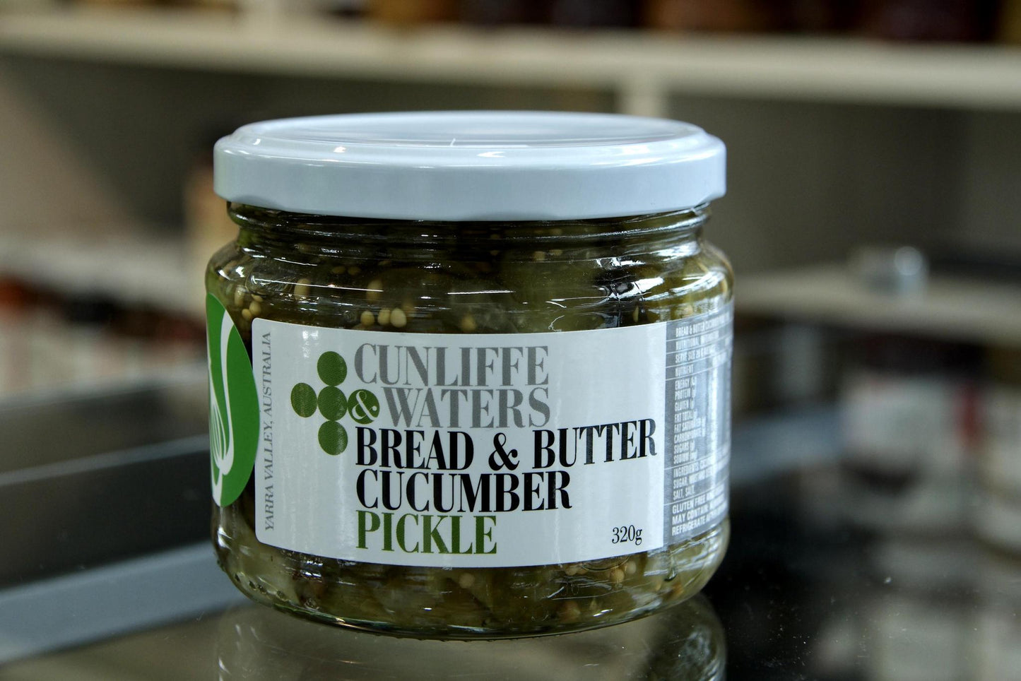 Cunliffe & Waters - Bread & Butter Cucumber Pickle - 320g - Whisked.net.au