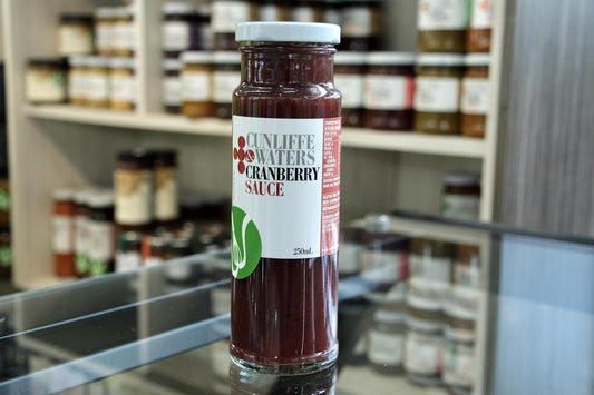 Cunliffe & Waters – Cranberry Sauce - 250ml - Whisked.net.au