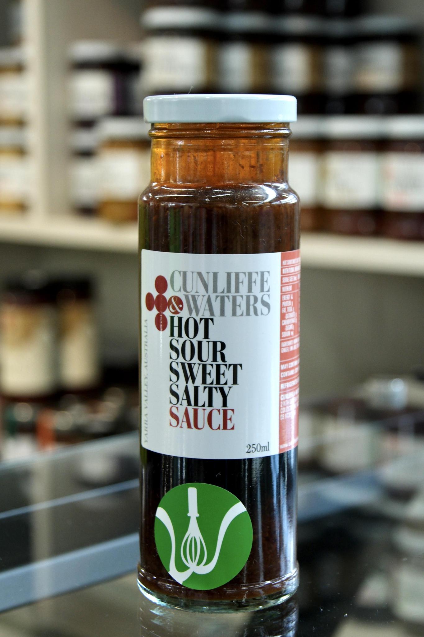 Cunliffe & Waters – Hot Sour Sweet Salty Sauce - 250ml - Whisked.net.au