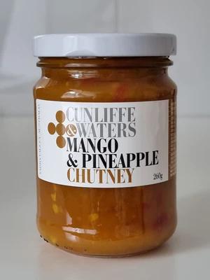 Cunliffe & Waters – Mango & Pineapple Chutney – 260g - Whisked.net.au