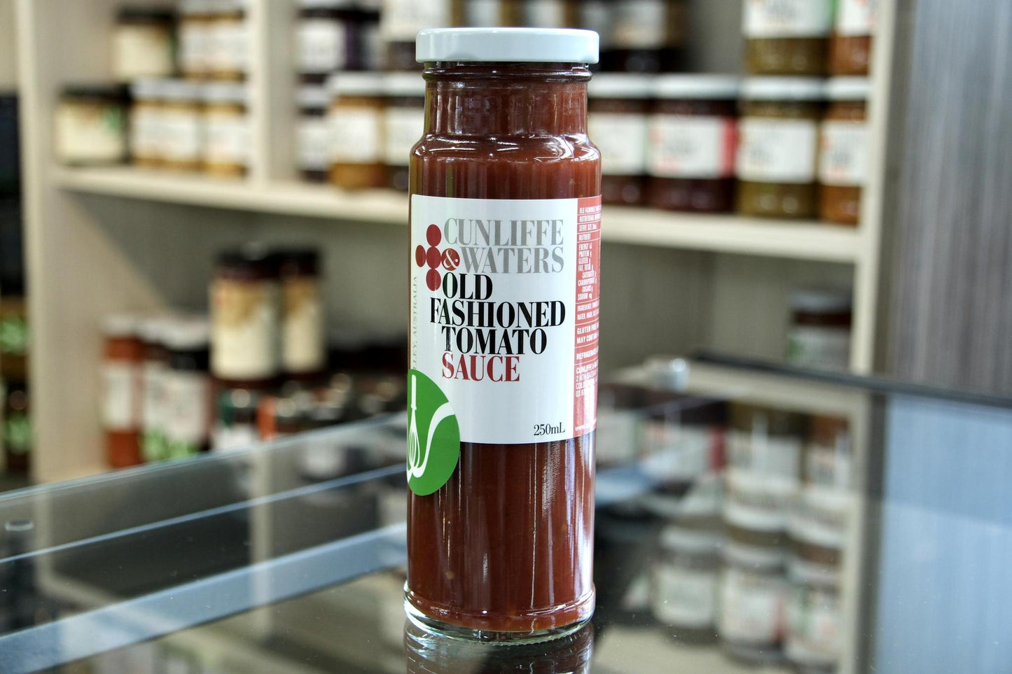 Cunliffe & Waters – Old Fashioned Tomato Sauce - 250ml - Whisked.net.au
