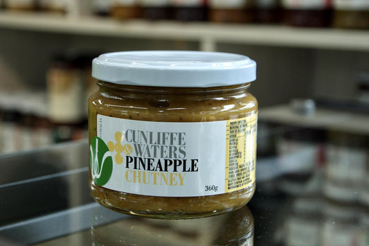 Cunliffe & Waters - Pineapple Chutney - 360g - Whisked.net.au
