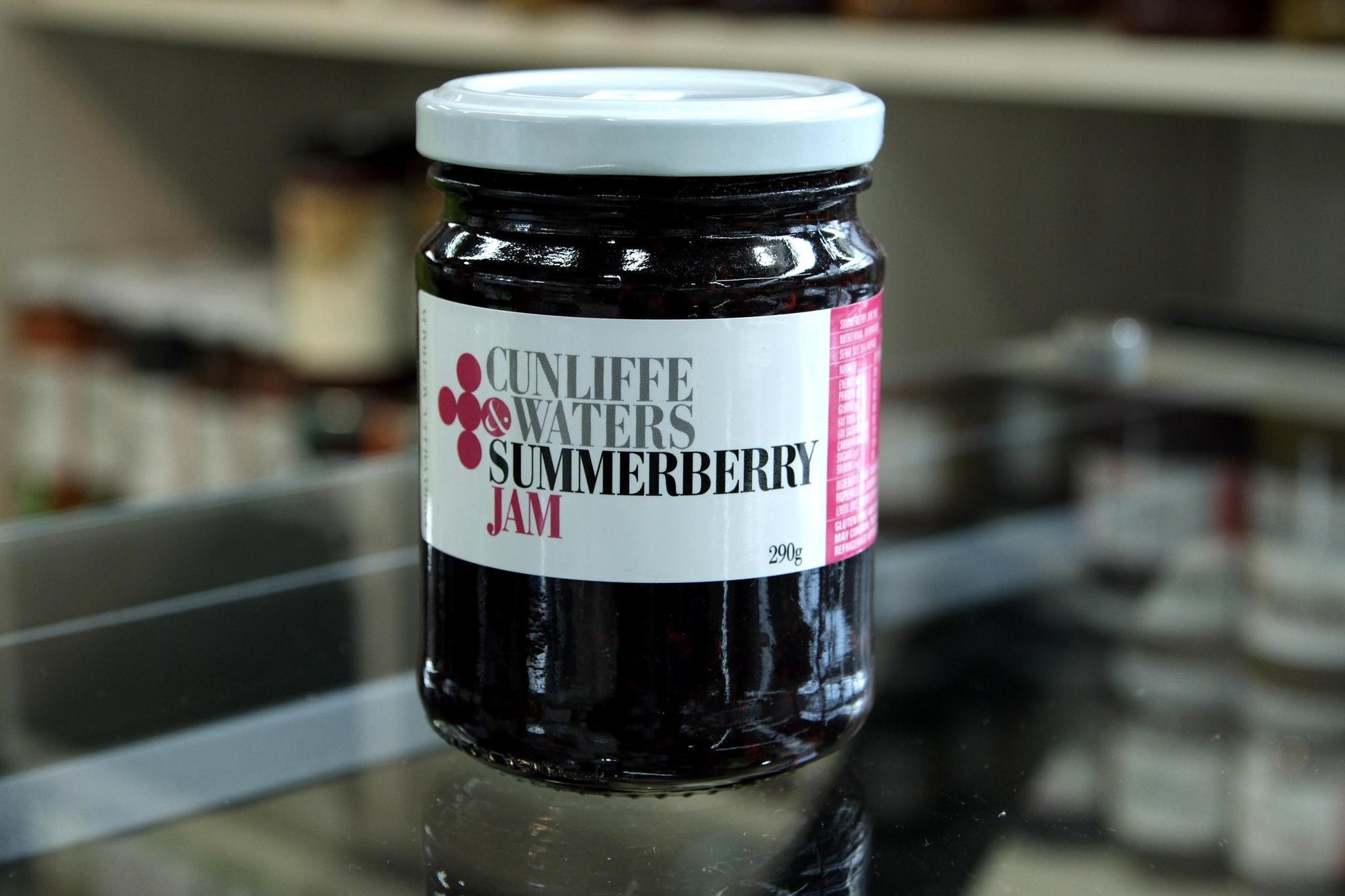 Cunliffe & Waters – Summerberry Jam – 290g - Whisked.net.au