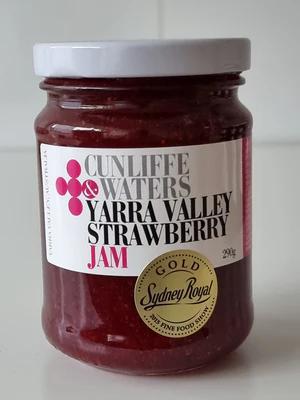 Cunliffe & Waters – Yarra Valley Strawberry Jam – 290g - Whisked.net.au