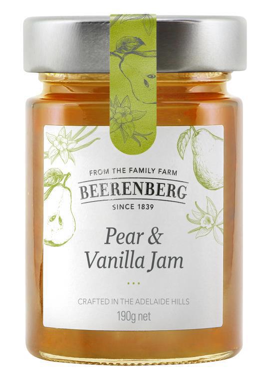 Pear & Vanilla Jam