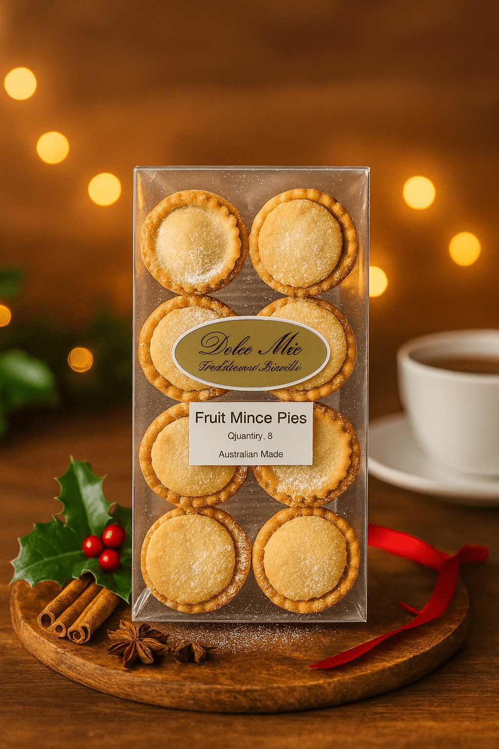 Dolce Mio - Fruit mince pies - Whisked.net.au