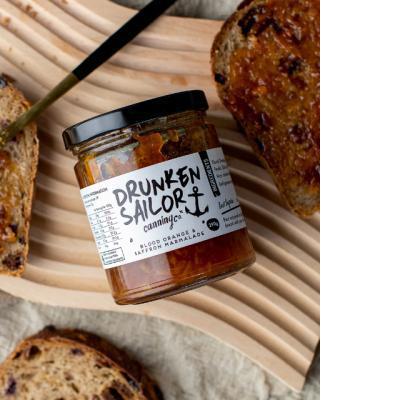 Drunken Sailor Canning Co - Blood Orange & Saffron Marmalade - Whisked.net.au