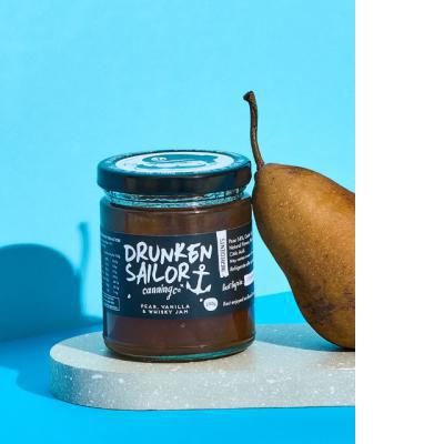 Drunken Sailor Canning Co - Pear, Vanilla & Whisky Jam - Whisked.net.au