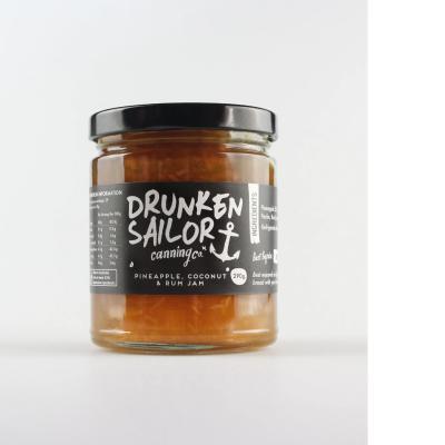 Drunken Sailor Canning Co - Pineapple, Coconut & Rum Jam - Whisked.net.au