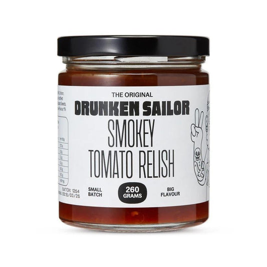 Drunken Sailor Canning Co - Smokey Tomato Relish - Whisked.net.au