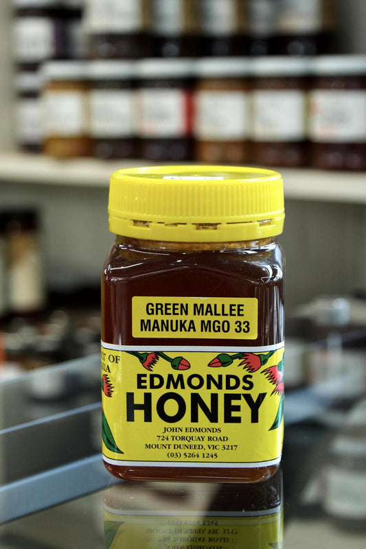 Edmonds Honey Green Mallee Manuka MGO 33 - Whisked.net.au