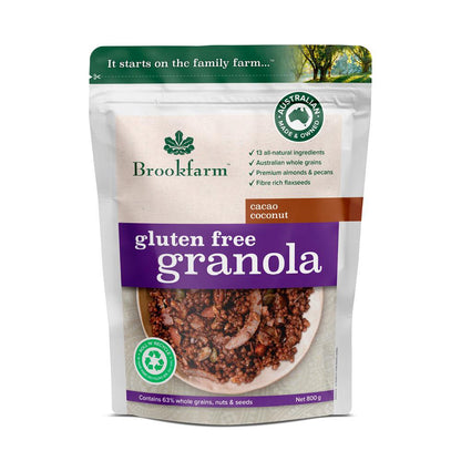 Gluten Free Cacao Coconut Granola - Whisked.net.au