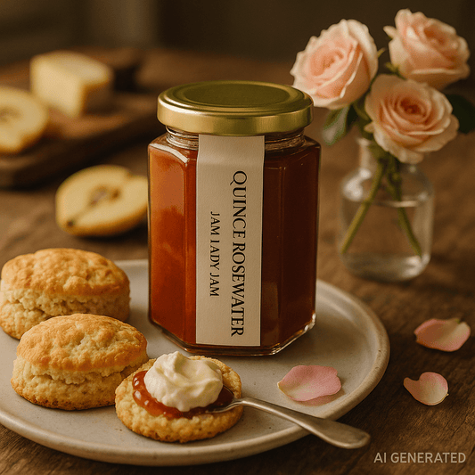 Jam Lady Jam – Quince Rosewater - Whisked.net.au