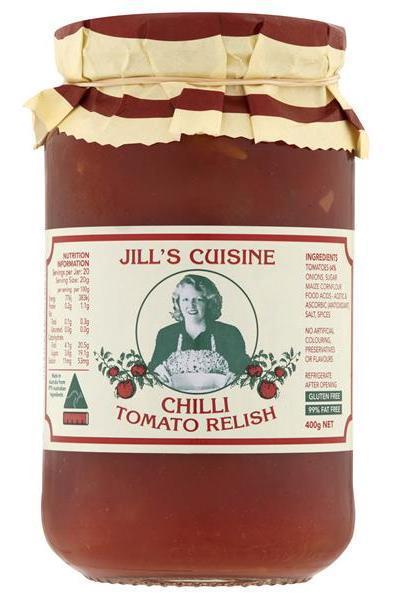 Jill's Cuisine Traditional Chilli Tomato Relish - Whisked.net.au