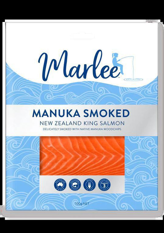 Marlee Manuka Smoked King Salmon - Whisked.net.au