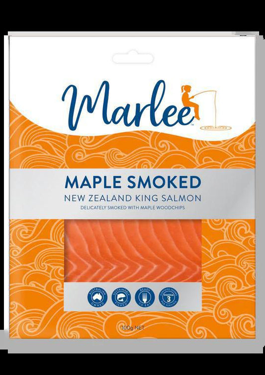 Marlee Maple Smoked King Salmon - Whisked.net.au