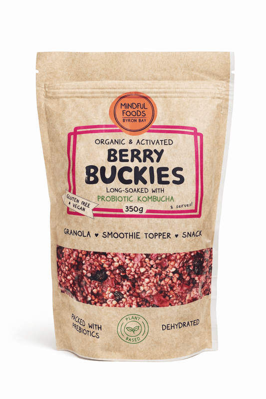 Mindful Foods Berry Buckies 350g - Whisked.net.au