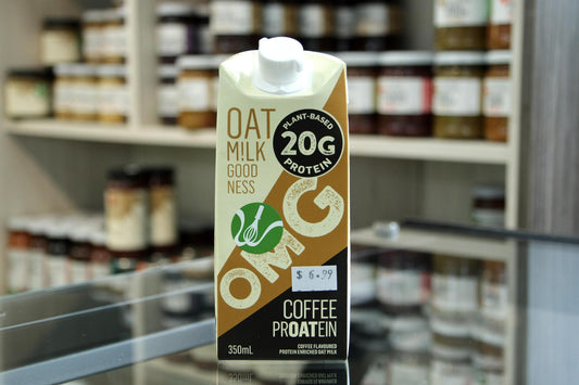 OMG - Oat Milk - Coffee PrOATein 350ml - Whisked.net.au